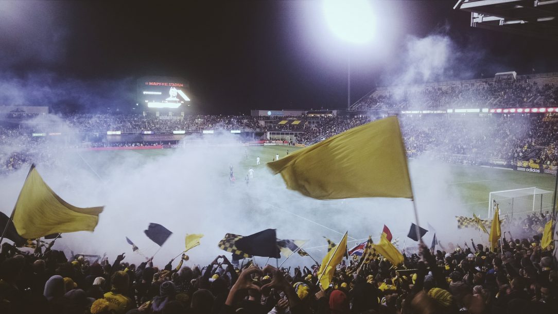 Un stade en liesse